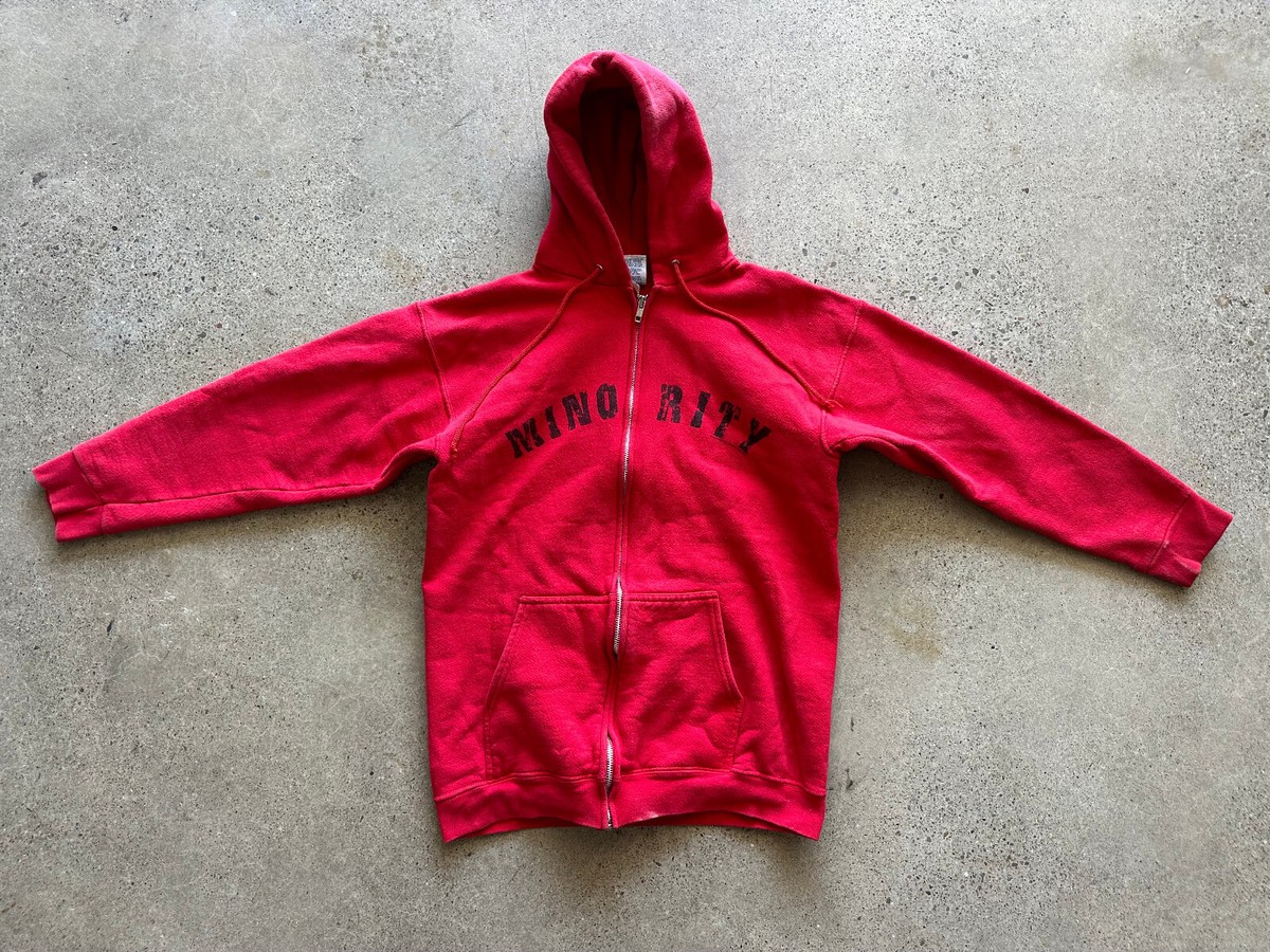 Vintage 2002 AAA Green Day Minority Cinder Block Red Full Zip