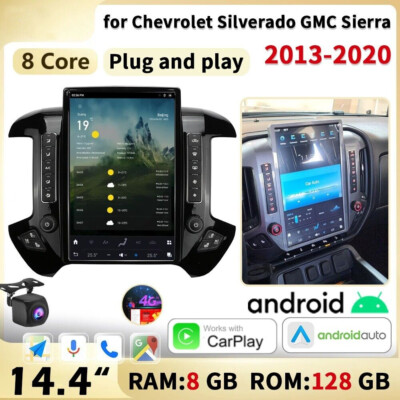 128g For Chevrolet Silverado Gmc Sierra Android 13 Radio Stereo Carplay Gps Navi