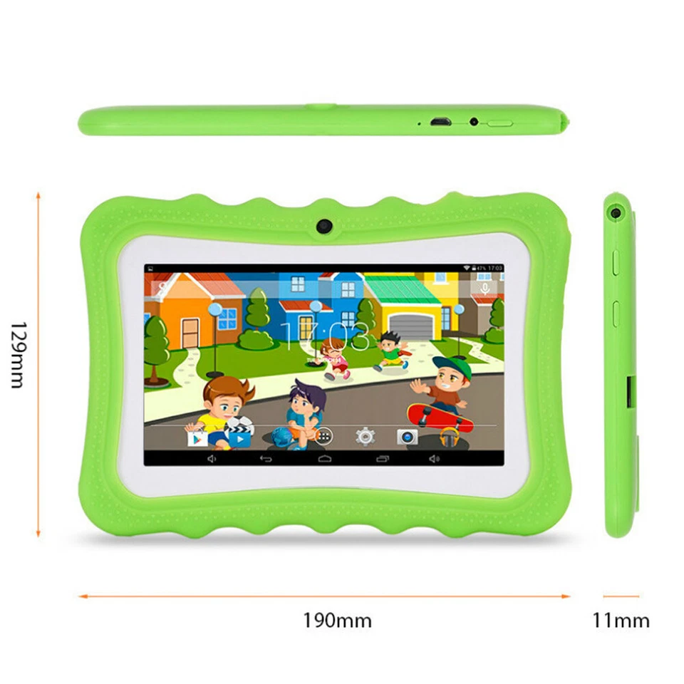 7 Inch Learning Tablet 2GB 32GB Kids Tablet Toddler Educational Dual Cameras - Image 3 of 4