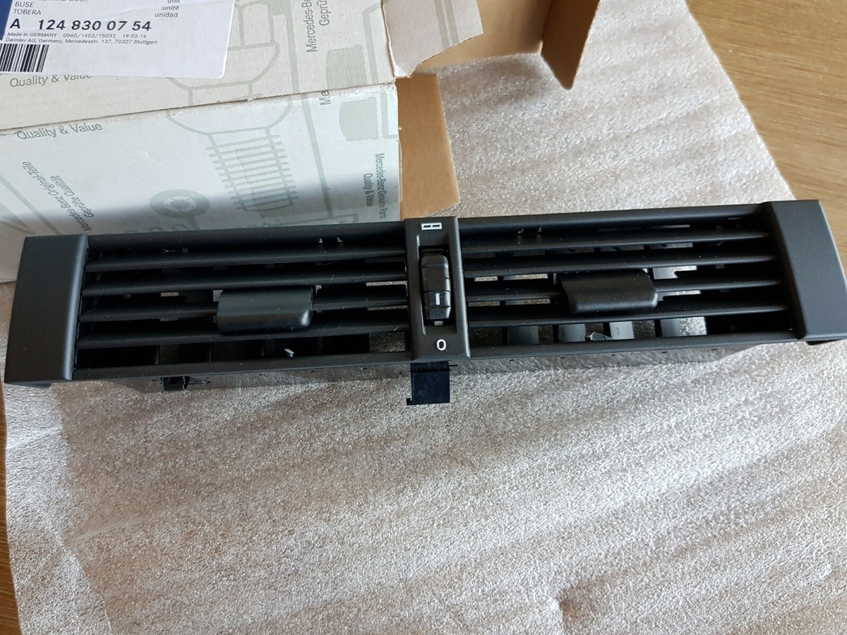 Genuine Mercedes-Benz W124 Center Console Vent A1248300754 LHD | eBay