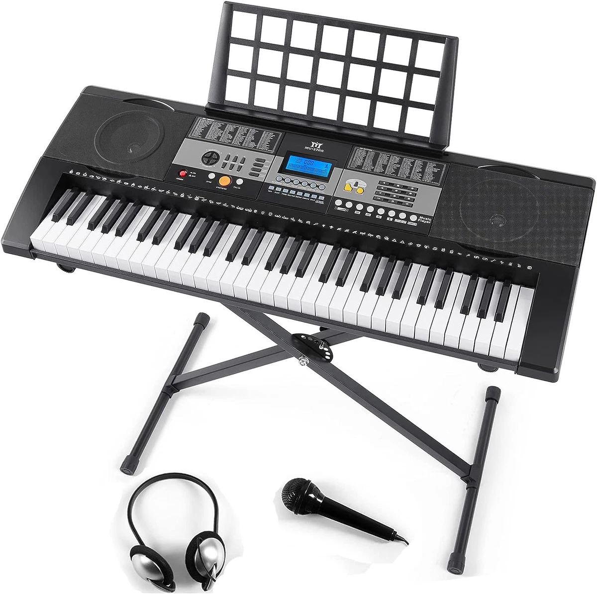61 Key Piano Keyboard Touch Sensitive Keyboard Piano for