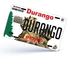 Durango Credit Card Skin Cover Vinyl Stickers (4 Pack) DGO Mexican Decal