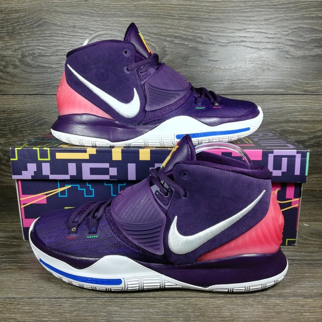 Nike Kyrie 6 Menâs Basketball Shoes Purple Enlightenment BQ4630 500 Sz 9 | eBay