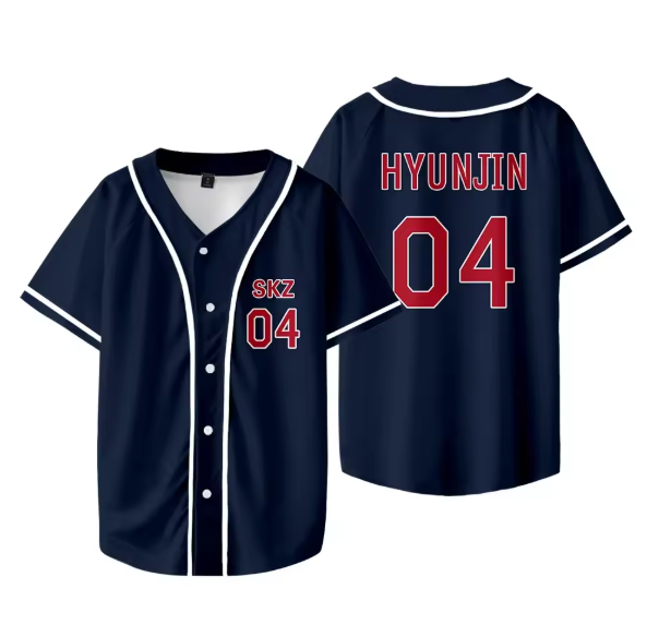 Stray Kids Seungmin 22 ベースボールシャツ Stray Kids Seungmin 22 ベースボールシャツ UNIFORM SHIRT
