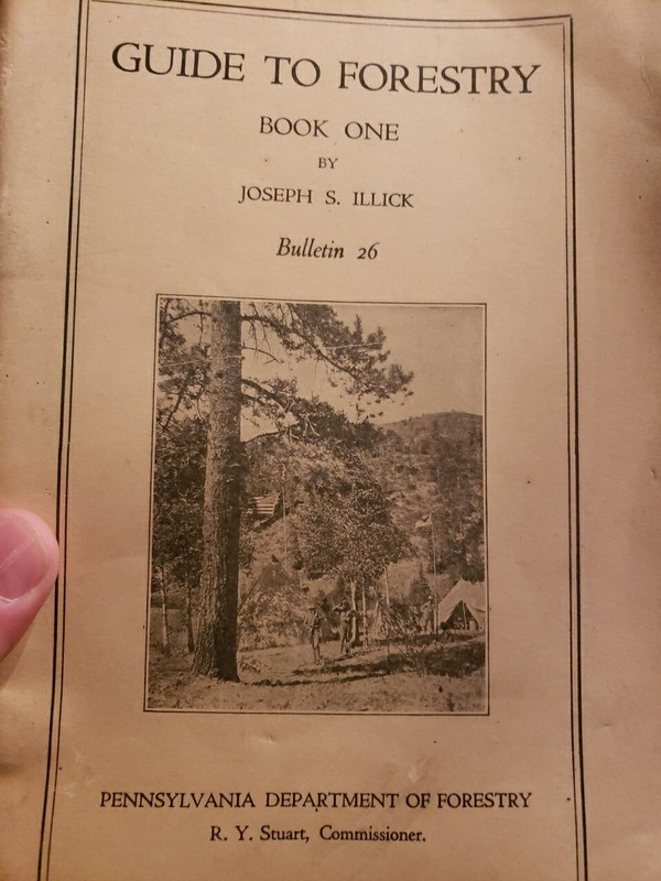 JOSEPH ILLICK GUIDE TO FORESTRY    bx732
