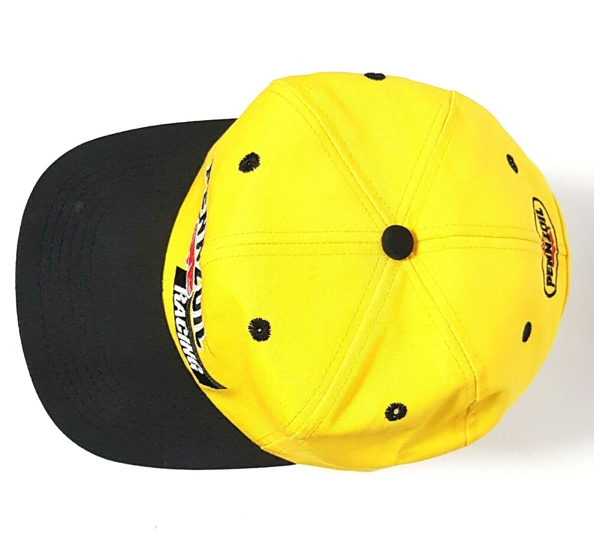 PENNZOIL RACING Vintage Yellow Trucker Hat Strapback Cap