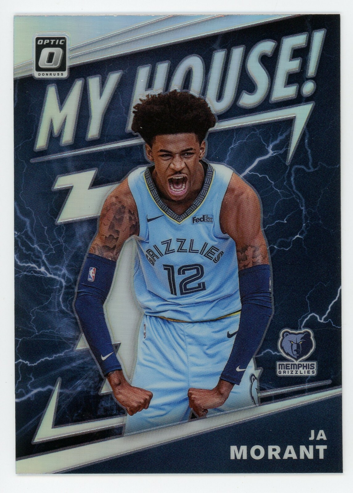 Ja Morant 2019 Optic #7 My House! - Holo Price Guide - Sports Card