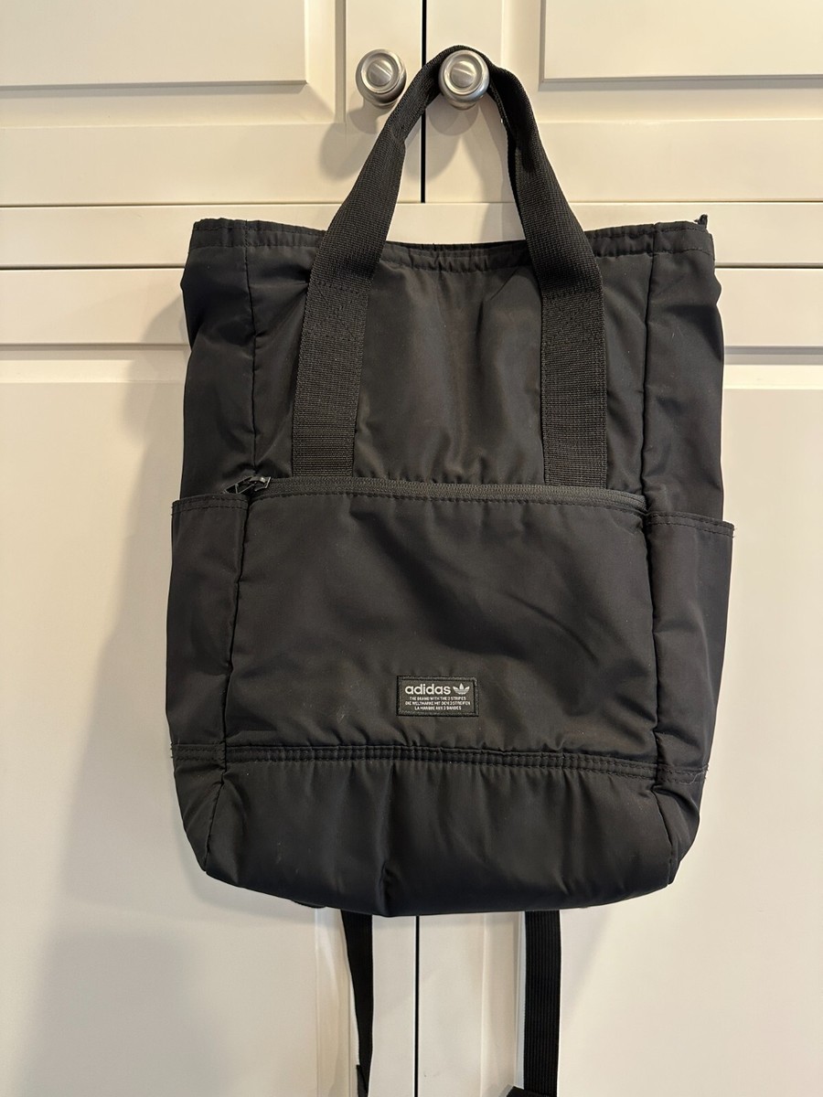 Adidas Utility Tote Backpack Black Excellent condition