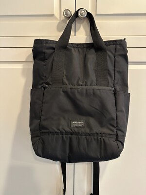 Adidas Utility Tote Backpack Black Excellent condition