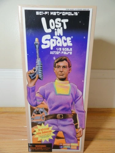 Lost in Space Professor John Robinson in 3rd Season Outfit 12"Action Figure NEW 