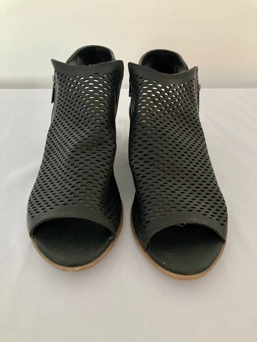 Bootie sandals low heel hotsell
