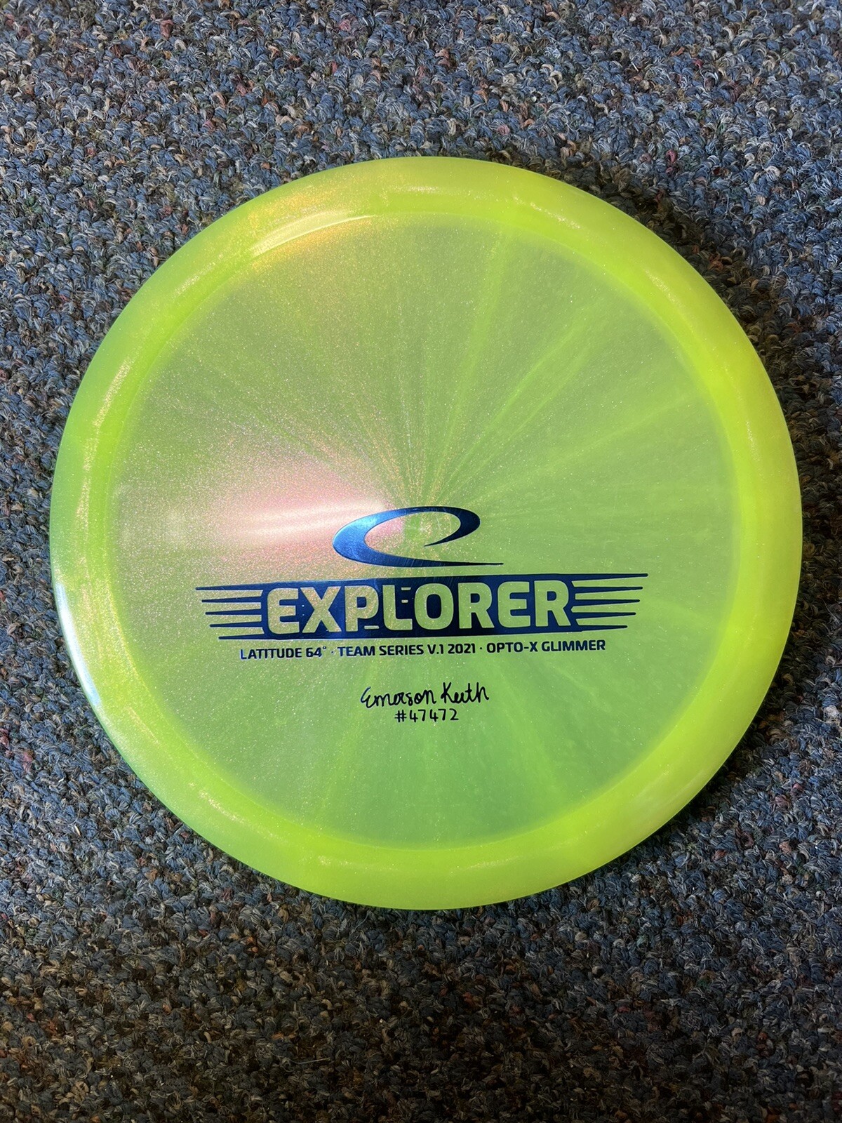 Explorer Opto X Glimmer V.1 2020 Emerson Keith 173g Latitude 64 New