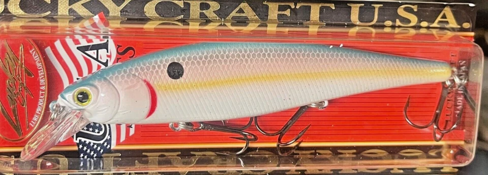 Lucky Craft Pointer 128SP suspensión (5 pies) Jerkbait 5” 1 oz Rip Bait - ELIGE EL COLOR Foto 3 de 4