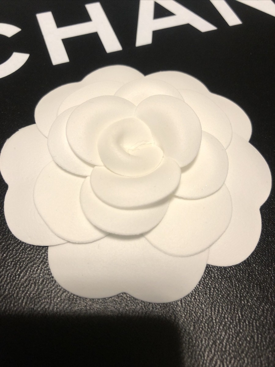 Authentic Chanel Camelia Flower White Flower Decor Or Make  display picture 1