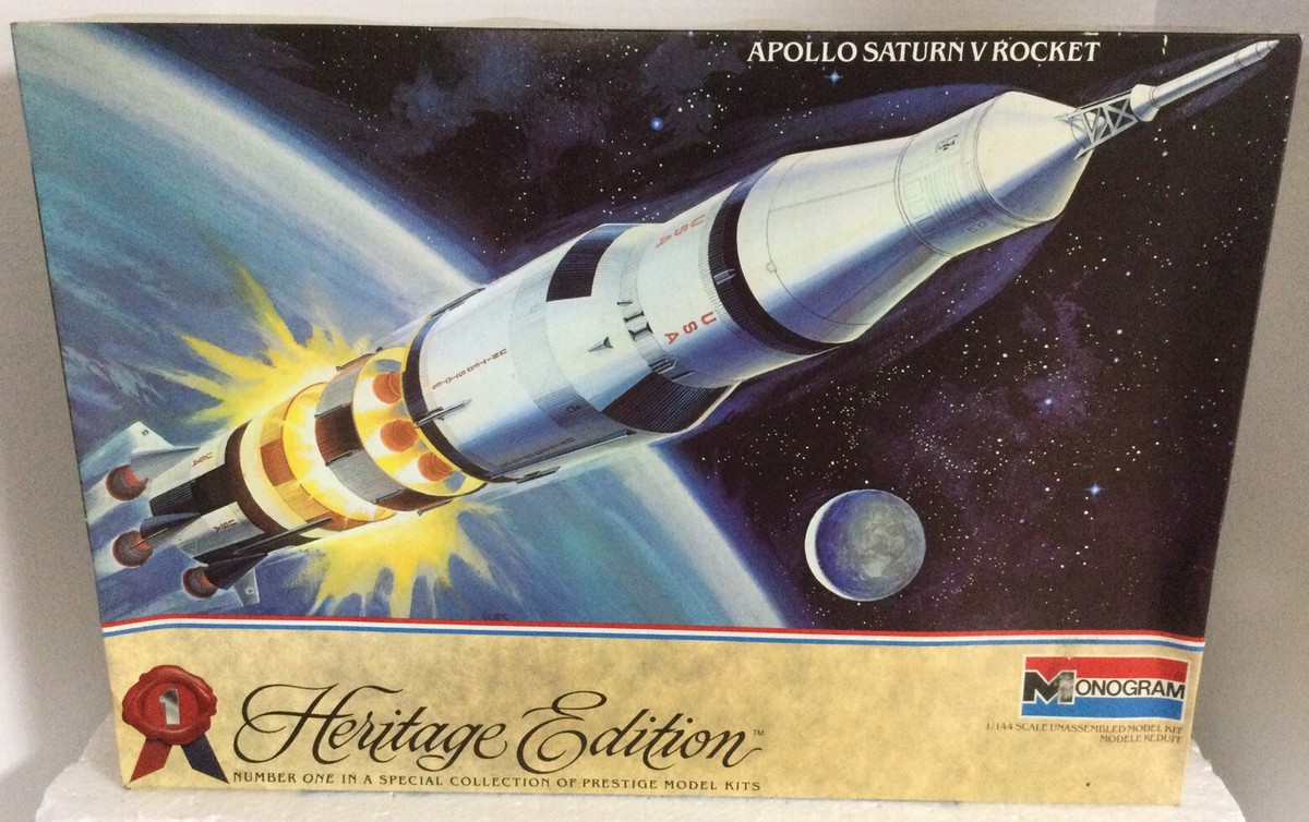 その他 Monogram Apollo Saturn V Rocket Heritage Monogram Apollo Saturn V Rocket Heritage Edition #6051 1/144 NEW