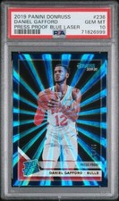 2019-20 Donruss Blue Laser Daniel Gafford Rookie #236 PSA 10 Gem Mint /49