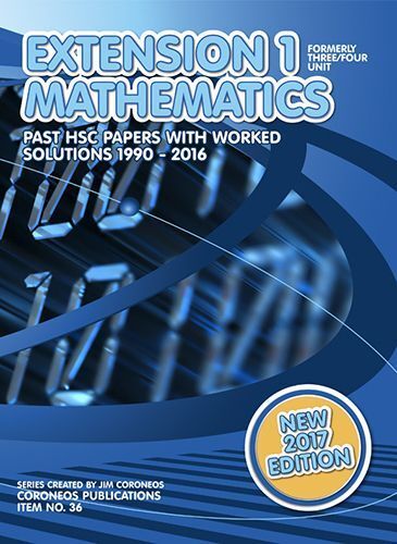 HSC Mathematics Extension 1 1990 to 2016 Past Papers with Worked Solutions  (201 for sale online | eBay