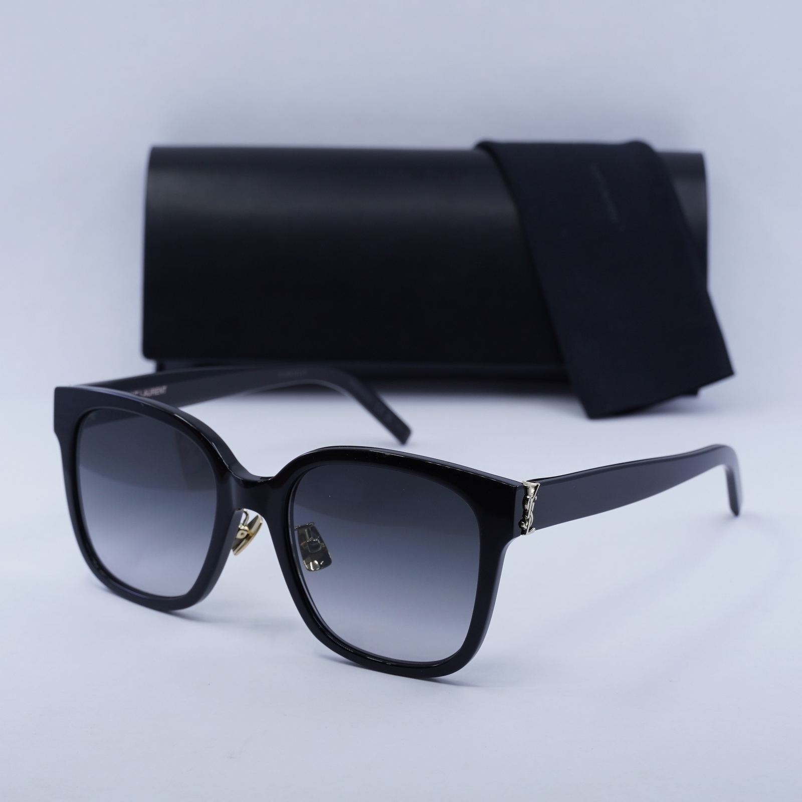 Occhiali da sole SAINT LAURENT SLM105 F 002 nero grigio 55 20 150 nuovi