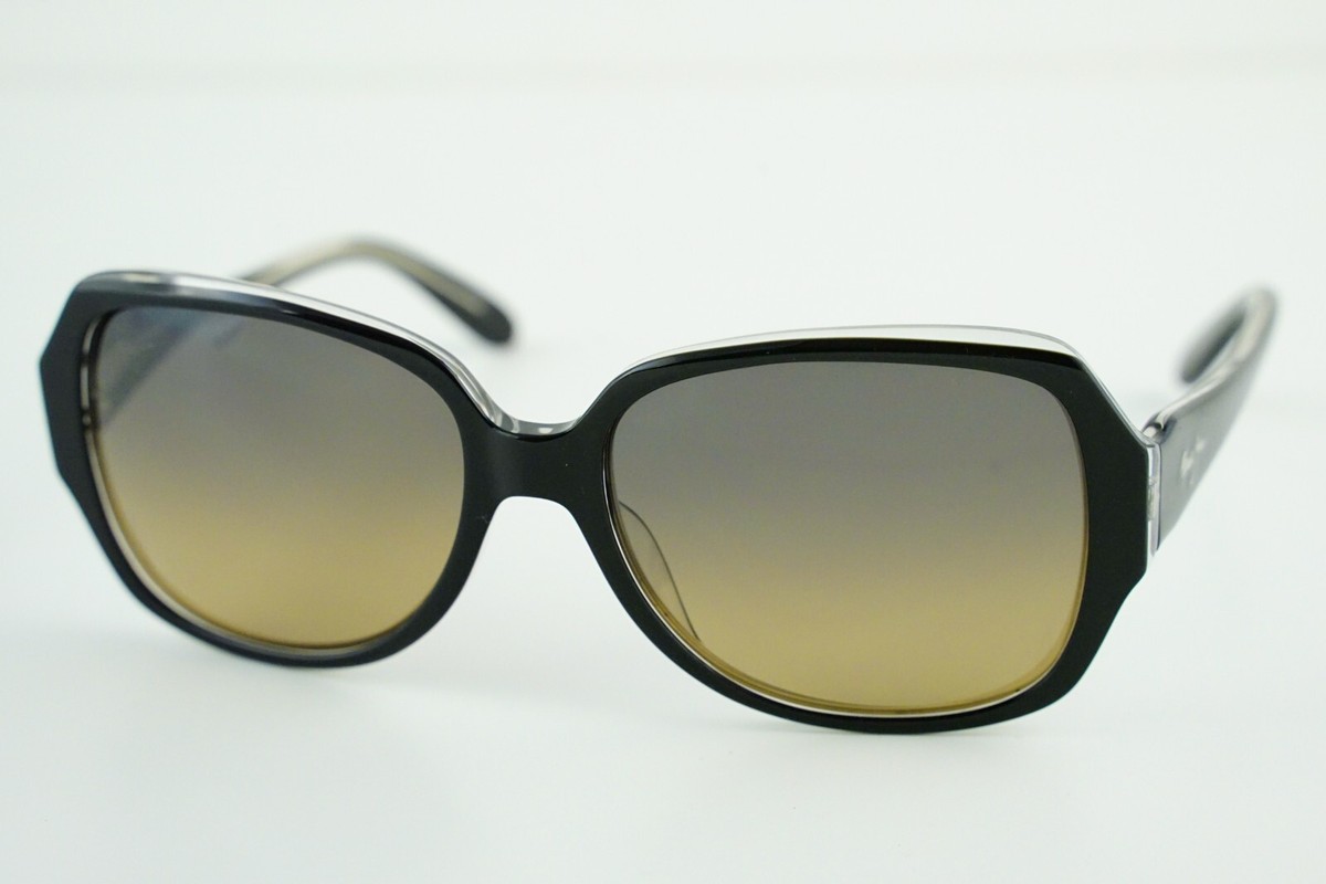 美品　マウイジム　KALENA　MJ299-02K　サングラス Maui Jim Kalena MJ 299 02K Gloss Black Frame + Neutral Grey