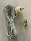Uhf Cb  White Antenna Base And Lead 4.5Mt with FME connector fitted &UHF Adaptor