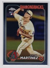 JUSTIN MARTINEZ RC 2024 Topps Chrome #159 Arizona Diamondbacks