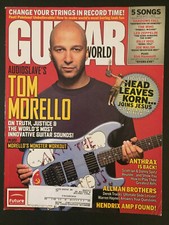 Guitar World Magazine August 2005 Audioslave Tom Morello Guitar World Magazine August 2005 Audioslave Tom Morello
