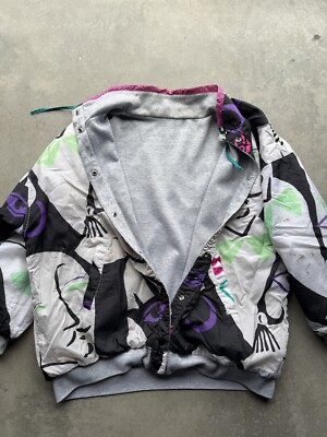 ジャケット・アウター tone cover all vintage Vintage 90s Faces Print All Over Print Reversible