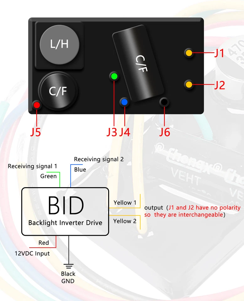 For Chrysler Sebring Dodge Caliber Avenger 07-11 Instrument Cluster EL Inverter Foto 3 de 4