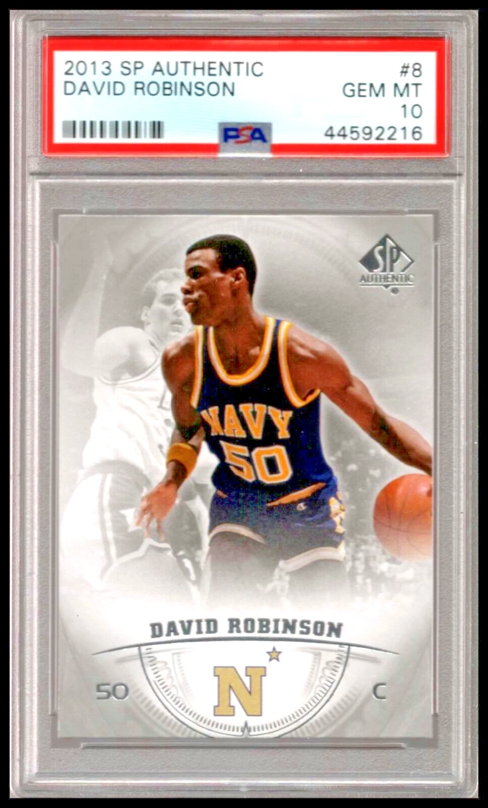 David Robinson trading card
