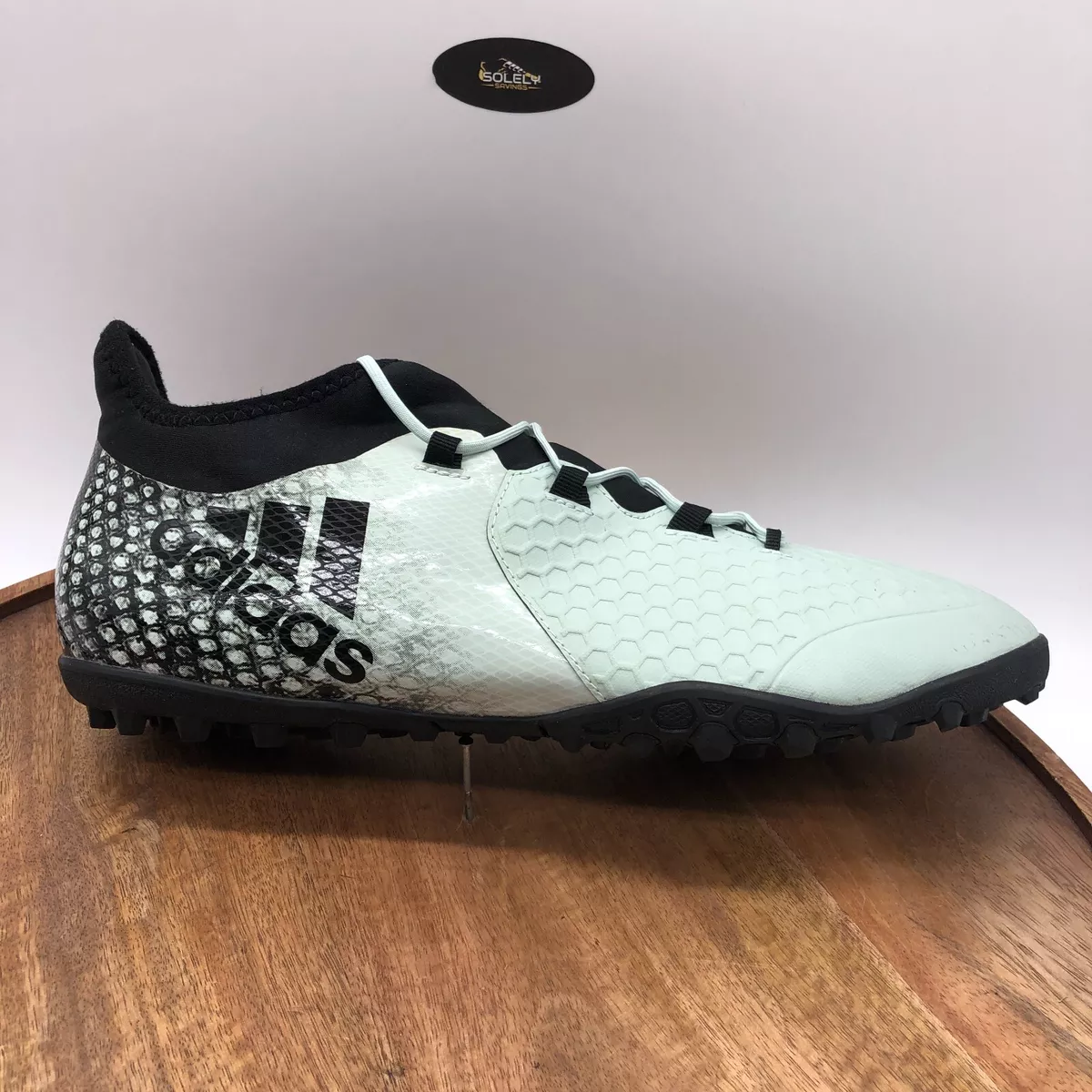 Adidas X 16.2 Cage TF Turf Viper Pack Cleats Vapor Green Mens Size 12 BB4160