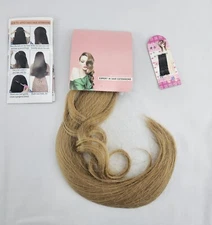 18" 22" Wavy Straight Ponytail Long Hair for Women Girl Blonde