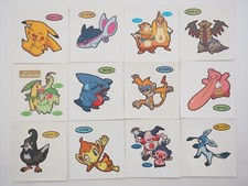 Pokemon stickers 12pcs Japanese - Ey2069