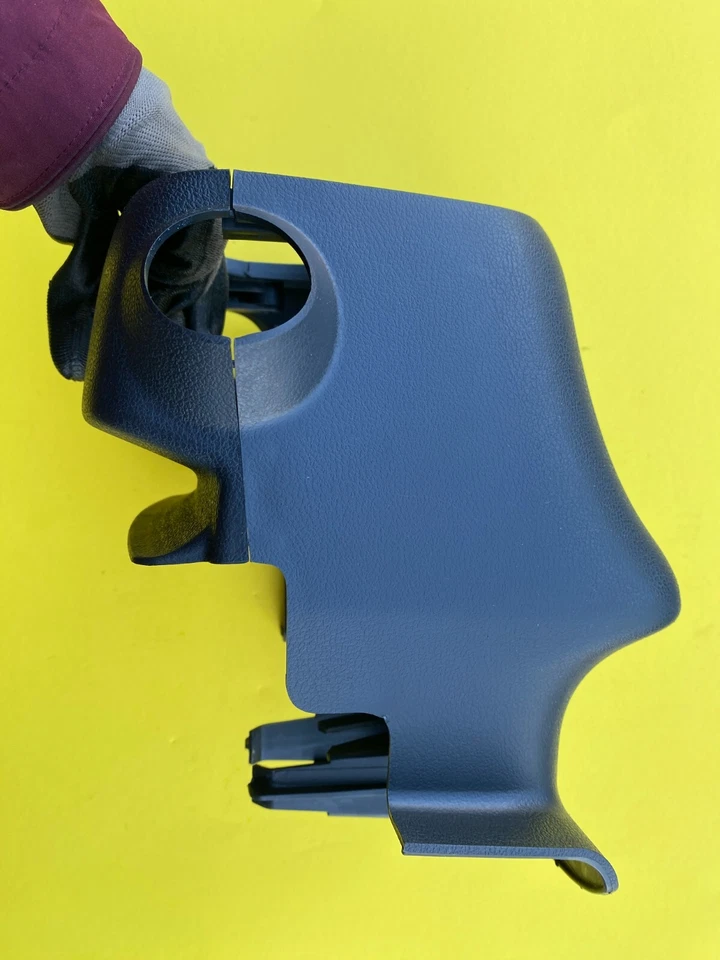 Cubierta de columna de dirección Nissan Versa 2014-2020 moldura superior inferior OEM 48470-3BA0A Foto 3 de 4