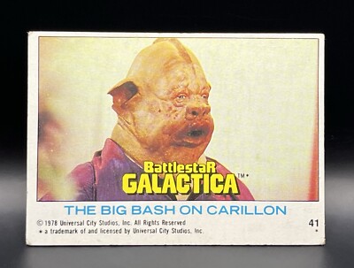 Battlestar Galactica Trading Card #41 Topps 1978