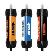 Camping Hiking Mini Water Filter Straw Purifier Emergency Life Survival Outdoor