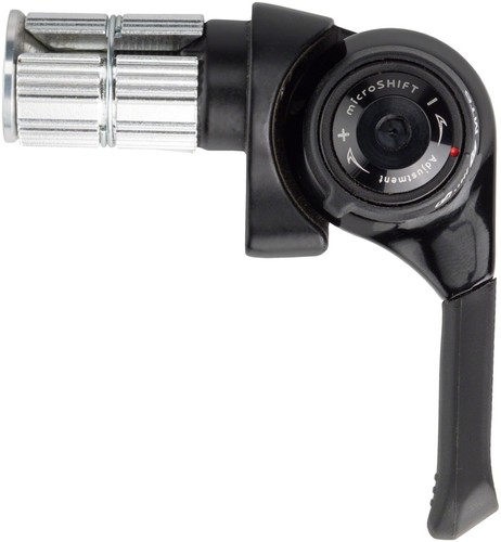 microSHIFT Right Bar End Shifter, 10-Speed Mountain, Shimano DynaSys Compatible - Picture 2 of 2