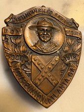OCT 1919 Boy Scouts Distinguished Service Pin - UCV Reunion Atlanta GA - RARE!!!