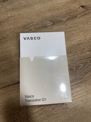 Vasco Translator Q1 AI Voice Cloning Language Translator 113 Languages PLUM