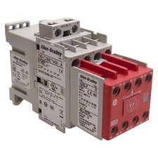 Allen Bradley 100S-C09EJ422BC Safety Contactor, 4NO+2NO/2NC Aux, 9A, 24VAC Coil