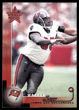 Warren Sapp 2000 Leaf Rookies & Stars #89 Buccaneers NFL READ FREE SHIPPING