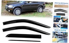 Window Rain Guards Compatible with 2001-2012 Escape Side Window Wind Deflectors