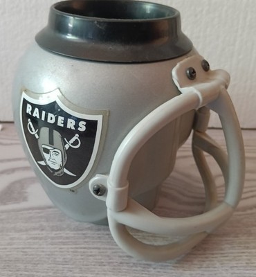 Vintage Team NFL Raiders Helmet Mug Plastic Vestmont Management 1992