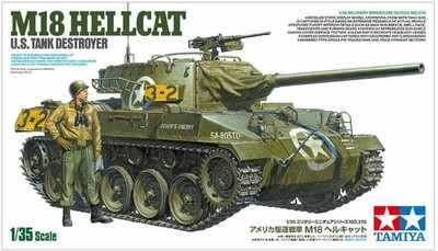 Tamiya 35376 US M18 Hellcat Tank Destroyer 1/35 Scale Plastic Model Kit