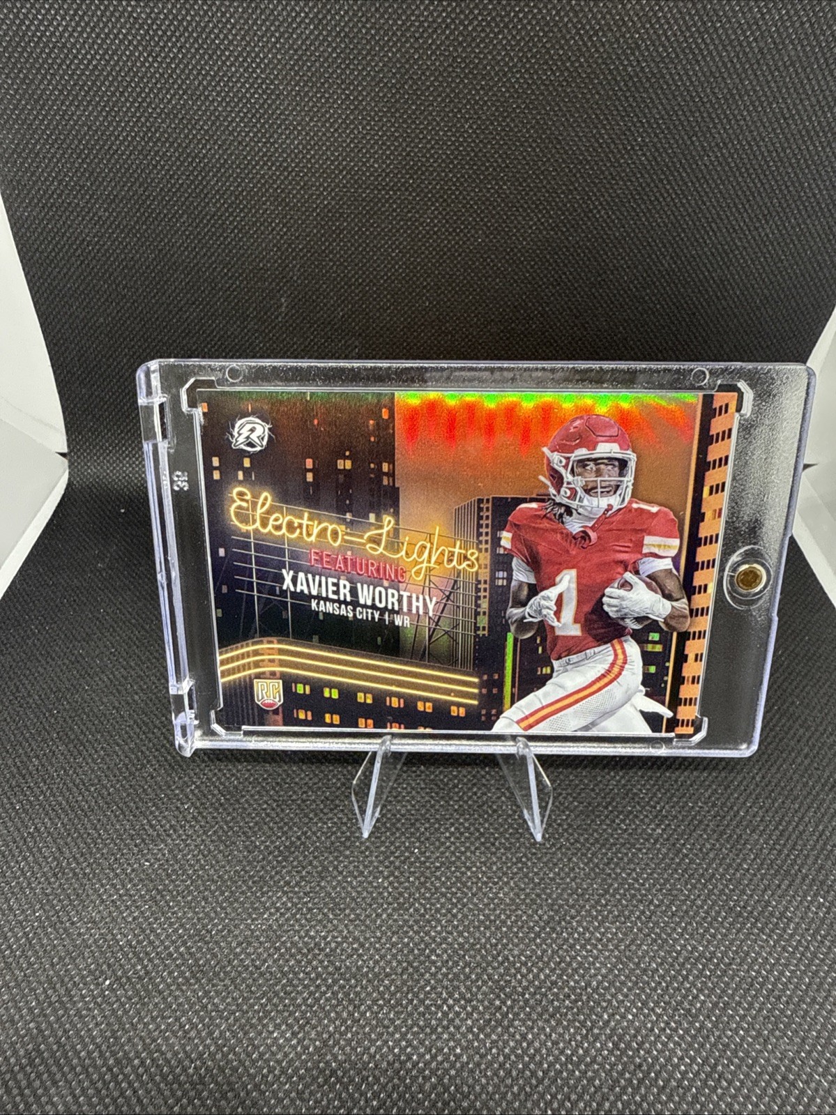 2024 Topps Resurgence Xavier Worthy Electro-lights Case Hit Chiefs