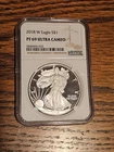 2018-W American Silver Eagle $1 Proof PF 69 Ultra Cameo NGC