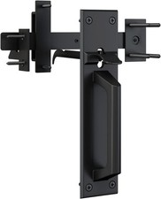Heavy Duty Gate Latch for Wooden Fence Two Sided Gate Latch for Outdoor Fence...