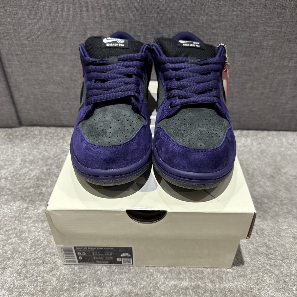Supreme × Nike SB Dunk Purple UK限定 27cm Supreme x Nike SB Dunk
