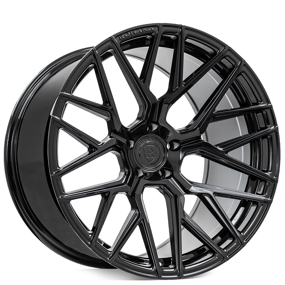 Rohana Wheels RFX10 20x11/20x12 Gloss Black 4pcs A2