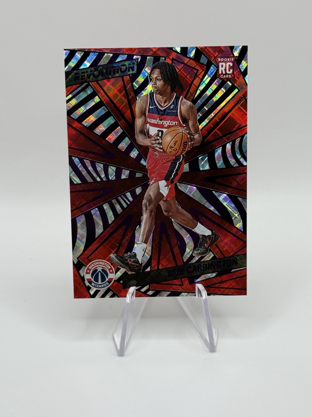 2024 Panini Revolution Bub Carrington Cosmic Rookie RC /99 #121