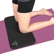 Knee Pad Cushion - 0.6 inch 15mm Thick Exercise Knee Pad for Pain Free Yoga...